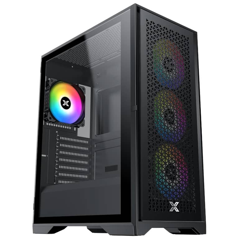 Boitier PC ATX Xigmatek Lux S, Noir 4x X24A _ EN48281