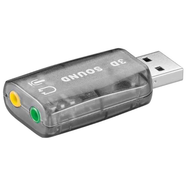 Carte son Externe Goobay 2.0, USB 2.0 _ 95451