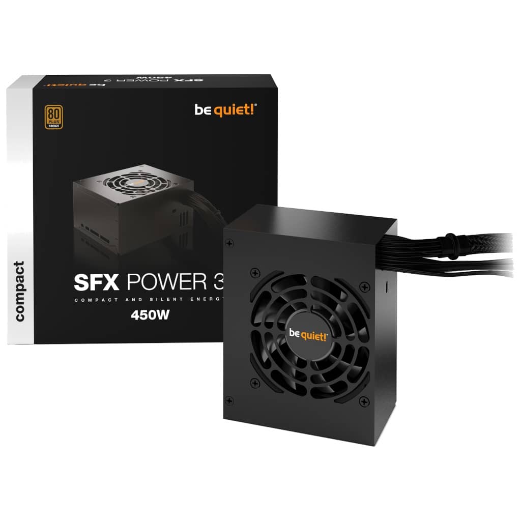 Alimentation SFX Be Quiet Power 3, 450W 80PLUS Bronze _ BN321