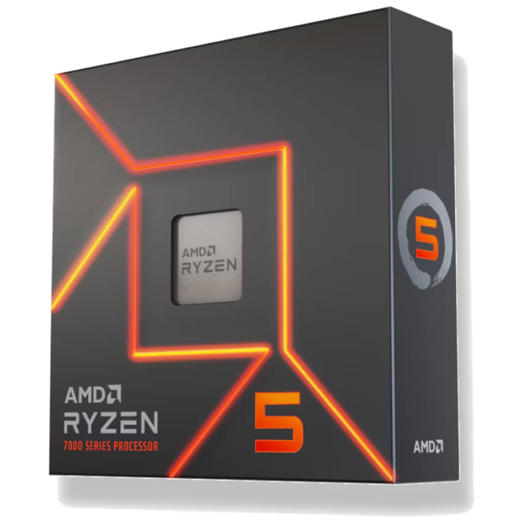 Processeur AMD AM5 Ryzen 5-7600X, 5.3GHz Turbo _ 100-100000593WOF