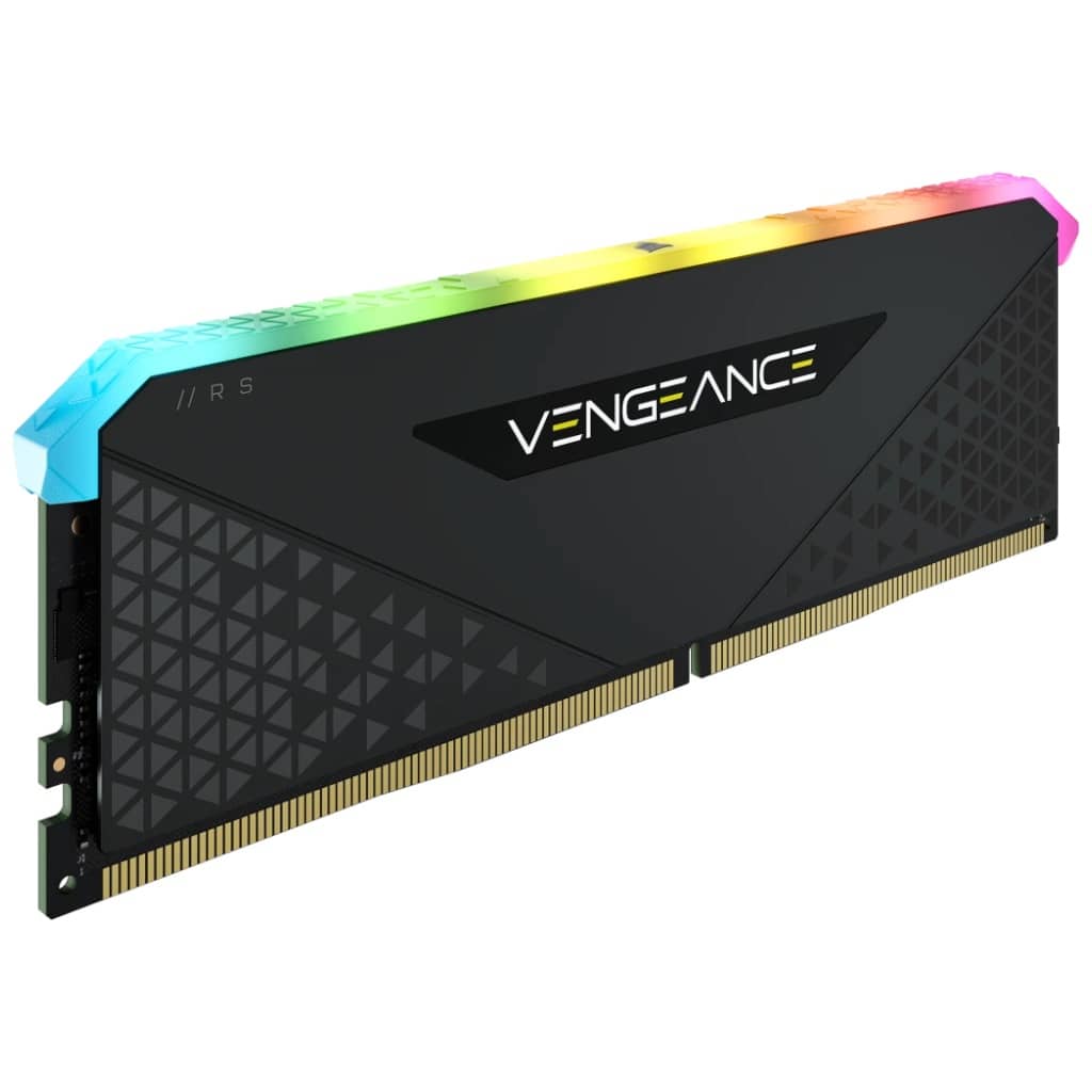Mémoire DIMM DDR4 3200MHz Corsair, 16Gb Vengeance RGB RS Noir _ CMG16GX4M1E3200C16