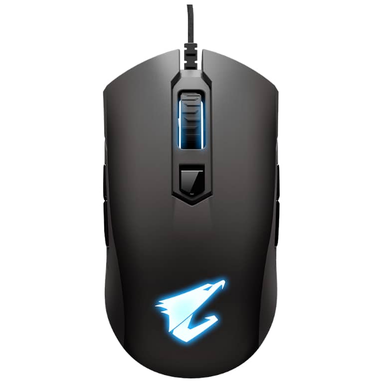 Souris Filaire USB 2.0 Gigabyte AORUS M4, Noir/LED _ GM-AORUS M4