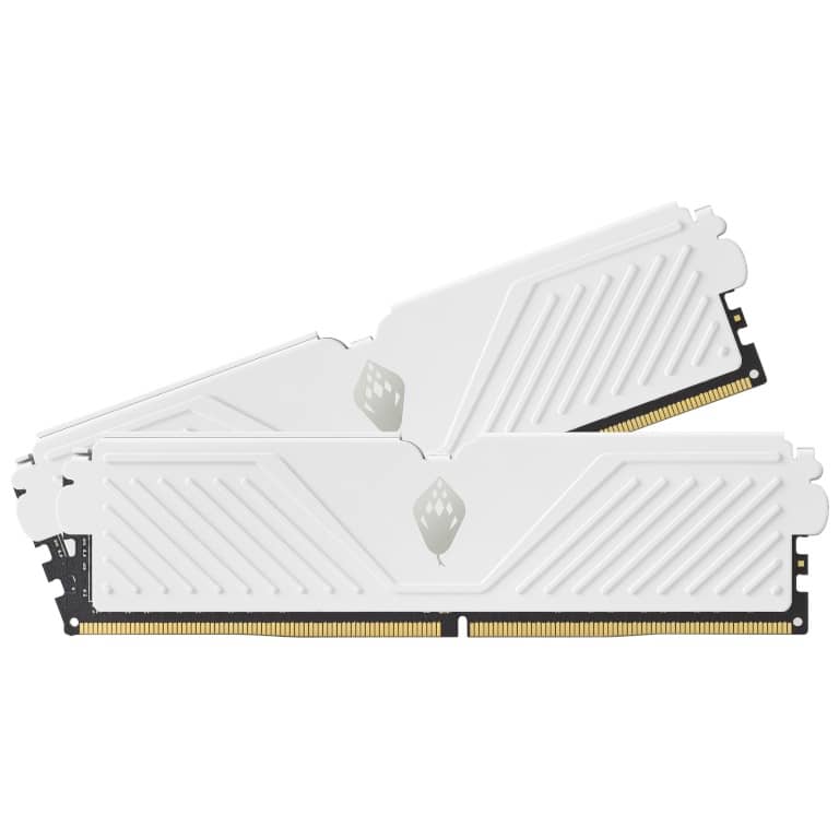 Mémoire DIMM DDR4 3200MHz Anacomda D4S, 32Gb (2x 16Gb) Blanc _ D4S 3200 2x16G Wh