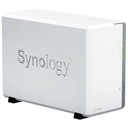 NAS réseau 2x disques Synology, Blanc _ DS223j