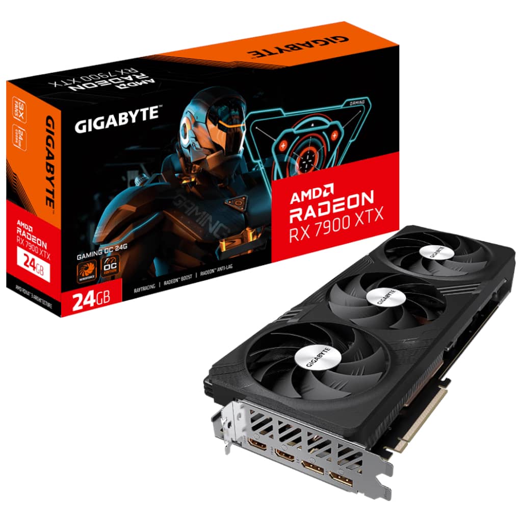 Carte graphique Radeon RX7900XTX Gigabyte RX 7900 XTX GAMING OC 24G _ GV-R79XTXGAMING OC-24GD