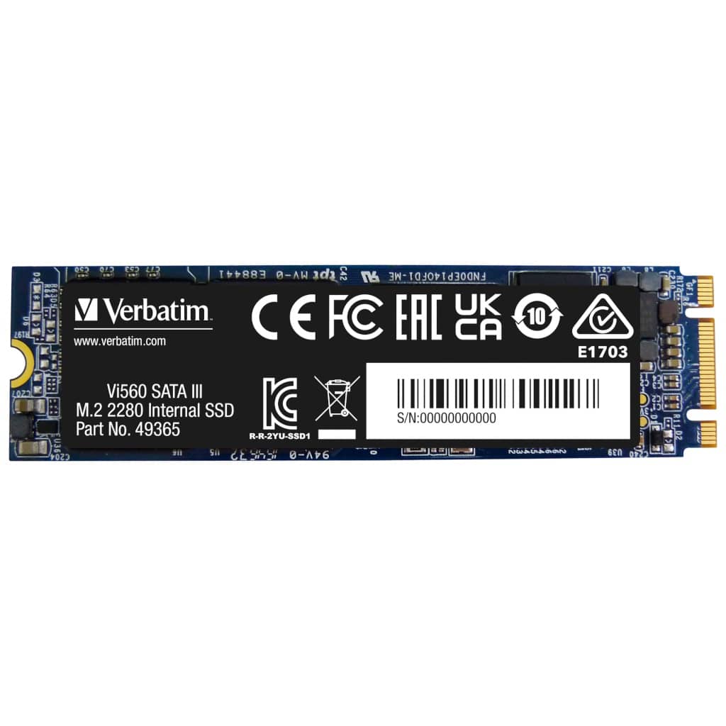 Disque SSD M.2 SATA Verbatim Vi560 S3, 512Go _ 49363