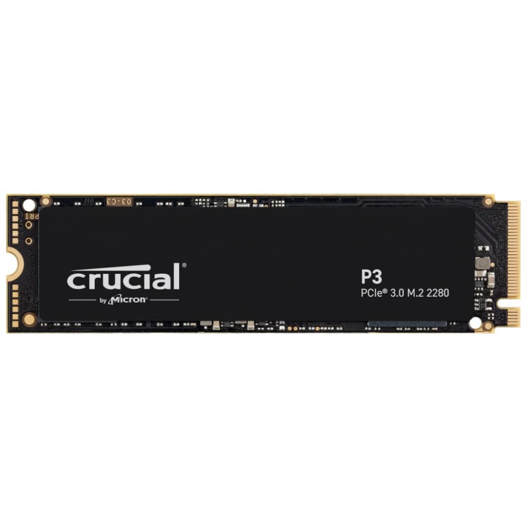 Disque SSD M.2 PCIe3 Crucial P3, 4To _ CT4000P3SSD8