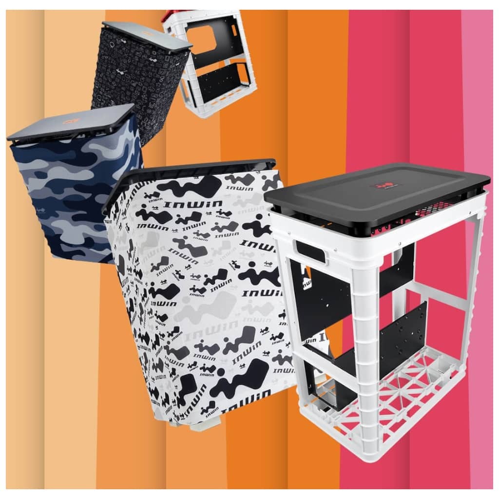 Boitier PC ATX In Win Alice, Gris _ IW-ALICE-GRY