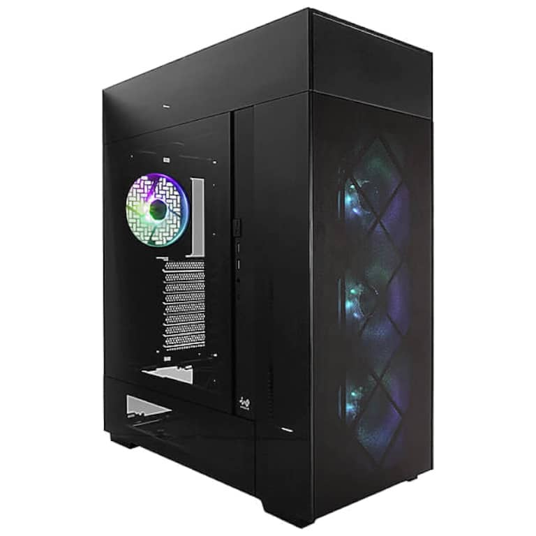 Boitier PC E-ATX In Win ModFree Deluxe, Noir _ IW-CS-MFDELU-BLK