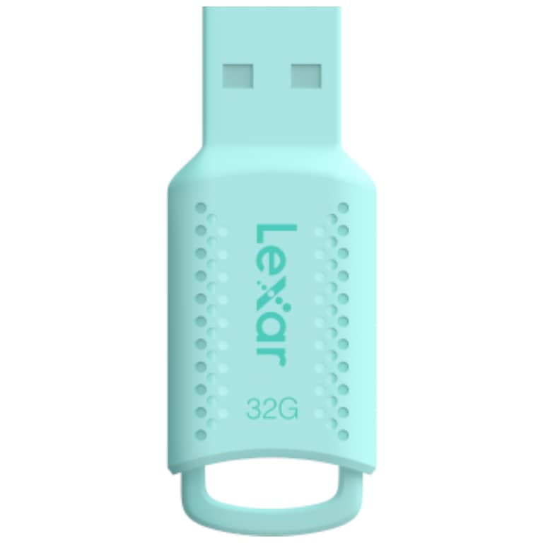 Clé USB 3.0 Lexar JumpDrive V400, 32Go Vert/Bleu _ LJDV400032G-BNBNG