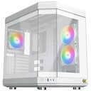 Boitier PC E-ATX Xigmatek Cubi Arctic, Blanc avec 6x Z20A _ EN41983