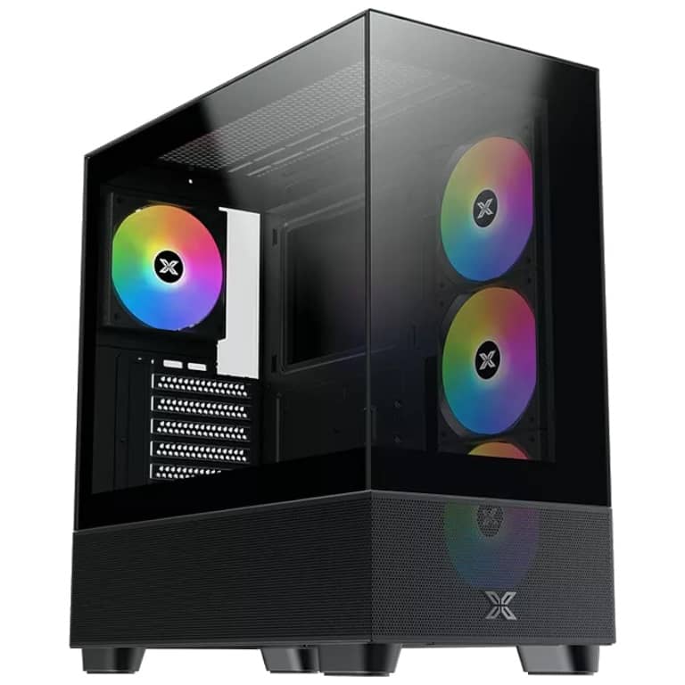 Boitier PC  E-ATX Xigmatek Endorphin Air V2, Noir avec 4x S20A _ EN41822