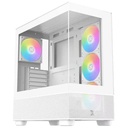 Boitier PC E-ATX Xigmatek Endorphin Air Arctic V2, Blanc avec 4x S20A _ EN41839