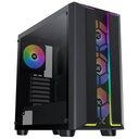 Boitier PC ATX Xigmatek Gaming Y Pro, Noir avec 4x S20A _ EN42249