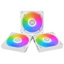 Kit 3x Ventilateurs pour Boitier 120mm Xigmatek Starlink Arctic, Blanc _ EN41310