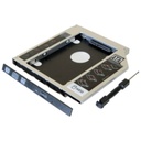 Berceau Adaptateur de baie 9.5mm Dexlan, disque HDD/SSD 2.5&quot; (730192)