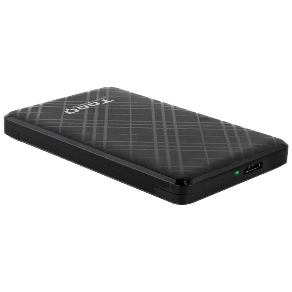 Boitier externe 2.5" SATA TooQ TQE-2500, Noir _ TQE-2500B