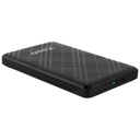Boitier externe 2.5" SATA TooQ TQE-2500, Noir _ TQE-2500B