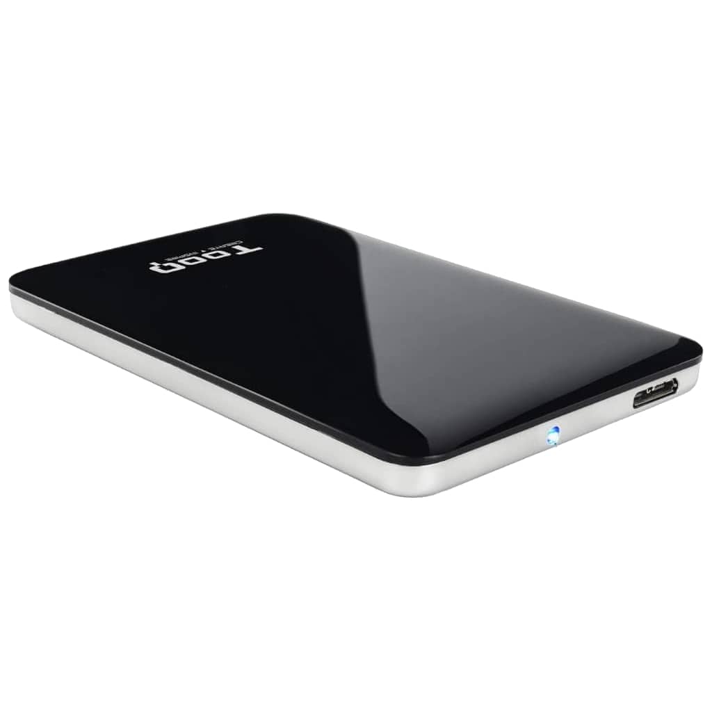 Boitier externe 2.5" SATA TooQ TQE-2538, Noir _ TQE-2538B