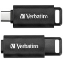 Clé USB 3TypeC Verbatim Store 'n' GoC, 64Go Noir _ 49459