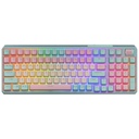 Clavier Sans fil Bluetooth/RF Cooler Master MK770, Macaron Vert/Rose/LED _ MK-770-MCKR1-FR