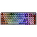 Clavier Sans fil Bluetooth/RF Cooler Master MK770, Noir/Gris/LED _ MK-770-GKKR1-FR