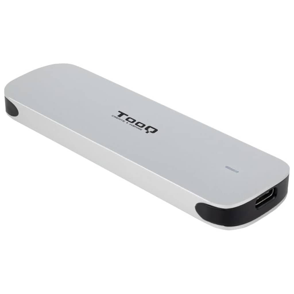 Boitier externe M.2 SATA TooQ TQE-2202, Argent _ TQE-2202S