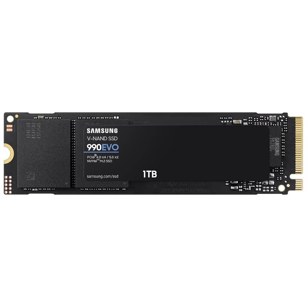 Disque SSD M.2 PCIe4 Samsung 990 EVO, 1To _ MZ-V9E1T0BW