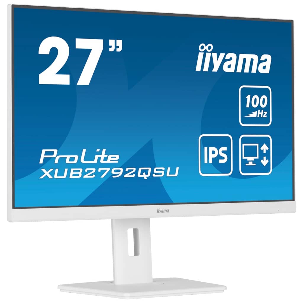 Ecran 27.0" Iiyama ProLite, Blanc XUB2792QSU-W6