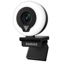 Webcam Gamdias IRIS M1, Blanc _ IRIS M1