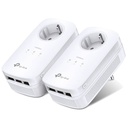 Kit réseau CPL Ethernet AV1300, 3x Ports TP-Link TL-PA8030P KIT