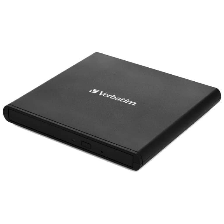 Graveur DVD externe USB 2.0 Verbatim Slimline, Noir _ 53504