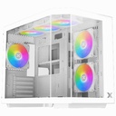 Boitier PC Micro ATX Xigmatek Cubi M Arctic, Blanc avec 6x Z22A _ EN42805