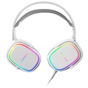 Casque-Micro Filaire USB 2.0 Mars Gaming MHAX, Blanc _ MHAXW