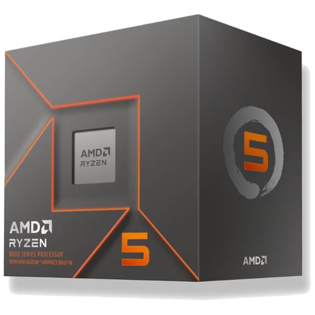 Processeur AMD AM5 Ryzen 5-8500G, 5.0GHz Turbo _ 100-100000931BOX