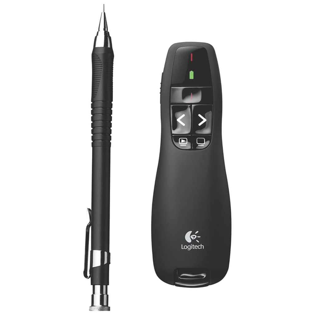 Pointeur Sans fil RF Logitech R400, Noir _ 910-001356