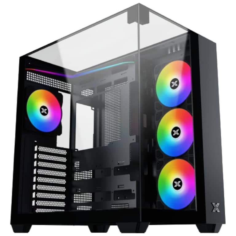 [I_BOXIG-545806] Boitier PC ATX Xigmatek Aqua V, Noir avec 7x Z22A _ EN45806