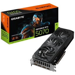 Carte graphique GeForce RTX5070 Gigabyte RTX 5070 WINDFORCE OC SFF 12G _ GV-N5070WF3OC-12GD