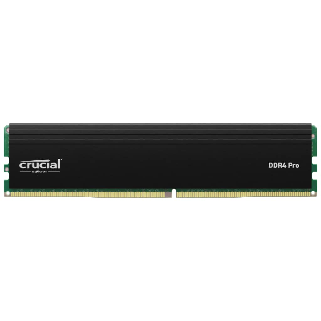 Mémoire DIMM DDR4 3200MHz Crucial, 16Gb Pro Noir _ CP16G4DFRA32A