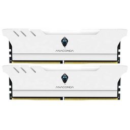 Mémoire DIMM DDR5 6000MHz Anacomda G5 Python, 64Gb (2x 32Gb) Blanc _ D5G32 Wh
