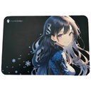 Tapis de souris Anacomda E.M MousePad M, Noir/Bleu _ E.M MousePad Nini Limited