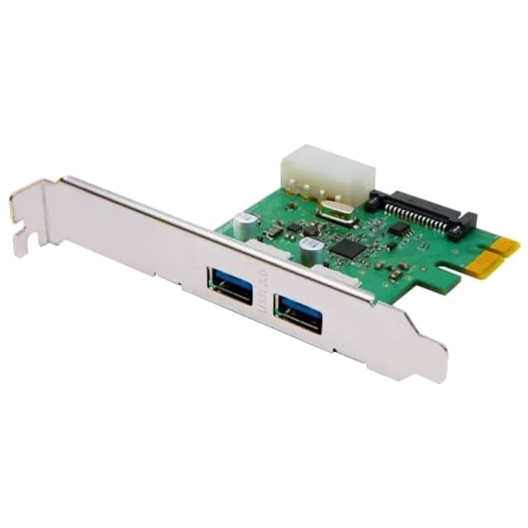 Carte contrôleur PCIe Transcend, 2x USB 3.0 _ TS-PDU3
