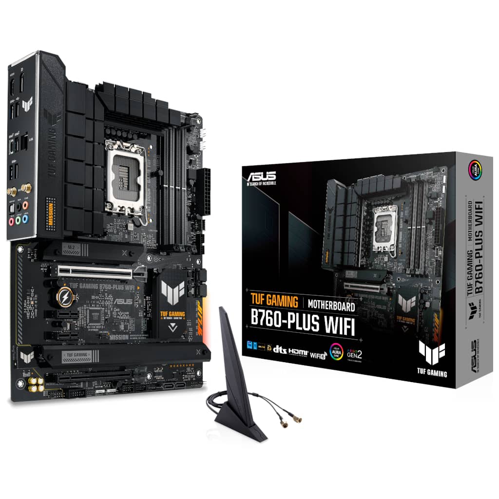 Carte mère Intel 1700 B760 ATX Asus TUF GAMING B760-PLUS WIFI _ 90MB1ER0-M1EAY0