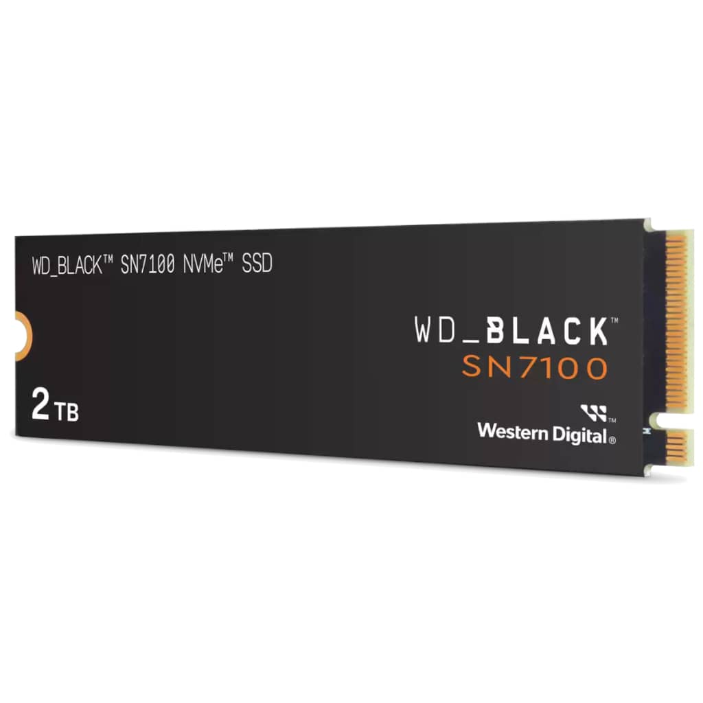 Disque SSD M.2 PCIe4 Western Digital Black SN7100, 2To _ WDS200T4X0E