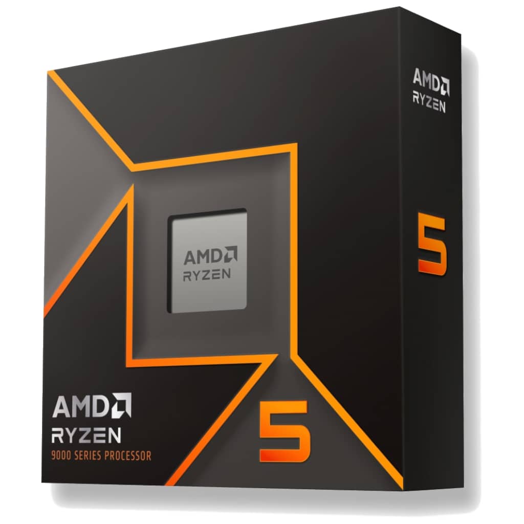 Processeur AMD AM5 Ryzen 5-9600X, 5.4GHz Turbo _ 100-100001405WOF