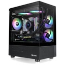 Boitier PC Micro ATX ThermalTake View 170 TG RGB, Bubble Pink _ CA-1Z4-00M1WN-00