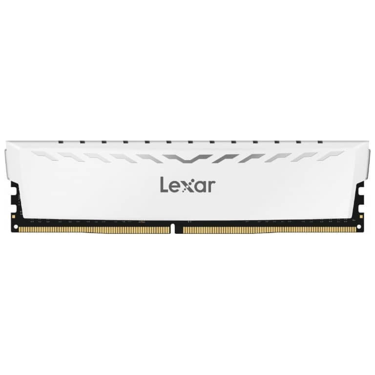 Mémoire DIMM DDR4 3600MHz Lexar, 8Gb THOR Blanc _ LD4BU008G-R3600GSWG