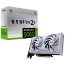 Carte graphique GeForce RTX5060 MSI RTX 5060 8G VENTUS 2X OC WHITE _ 912-V537-003
