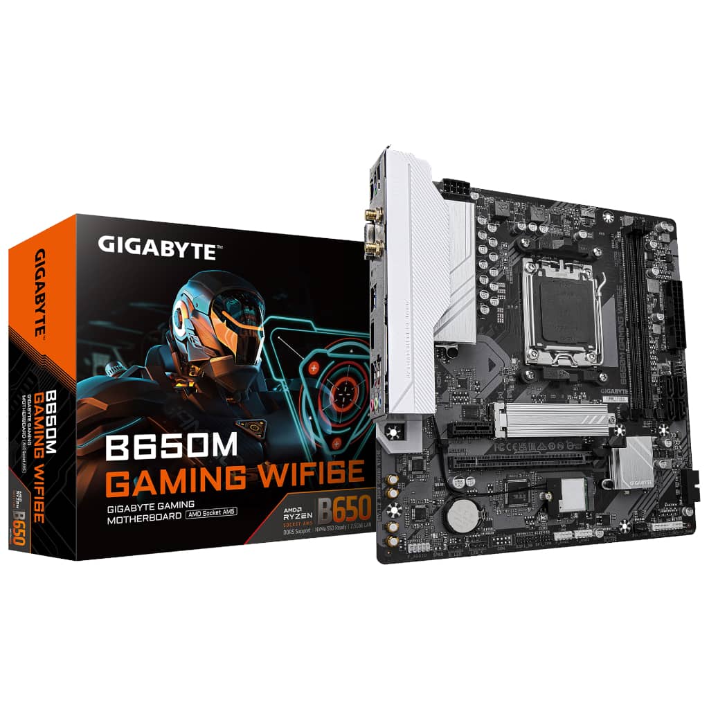 Carte mère AMD AM5 B650 Micro ATX Gigabyte _ B650M GAMING WIFI6E