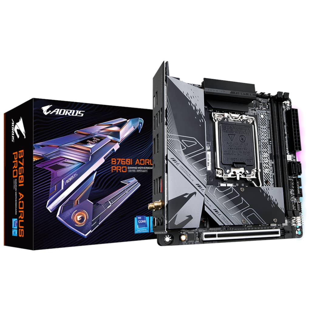 Carte mère Intel 1700 B760 Mini ITX Gigabyte _ B760I AORUS PRO